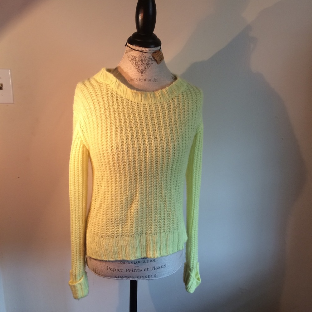 Neon Yellow Sweater